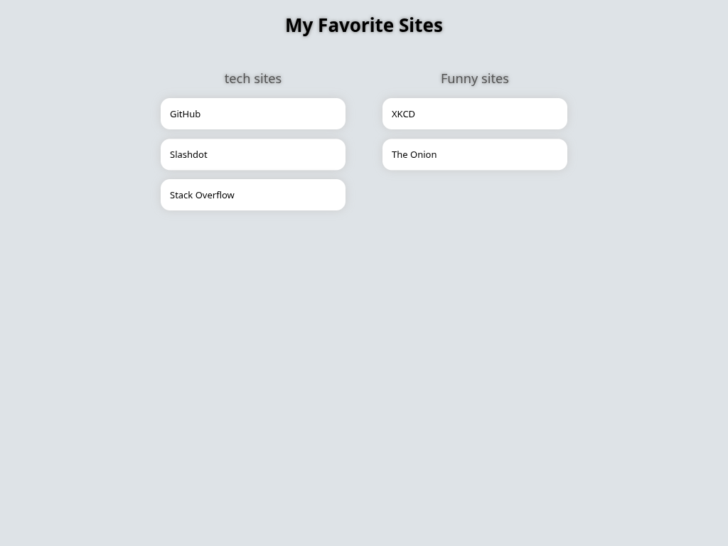 Built Page