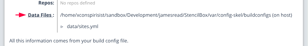 Data File Path